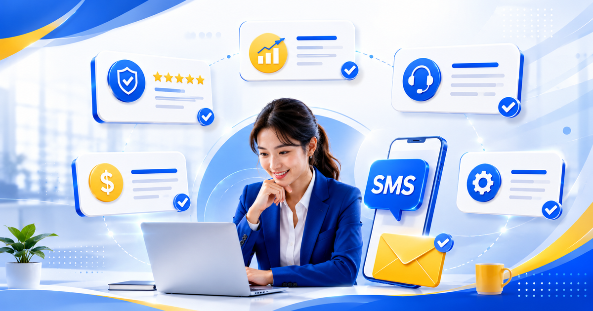 วิธีเลือกบริษัทส่ง SMS ที่ดี ควรดูอะไรบ้าง